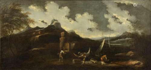 ROMAN SCHOOL, SECOND HALF OF 17th CENTURY: Landscape