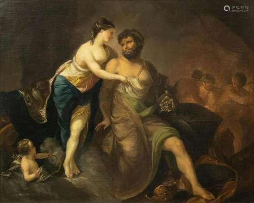 FRENCH ARTIST, LATE 18th CENTURY: Venus, Mars and the