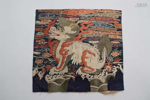 A Piece Square Patch with XIE and Leopard Patterns,