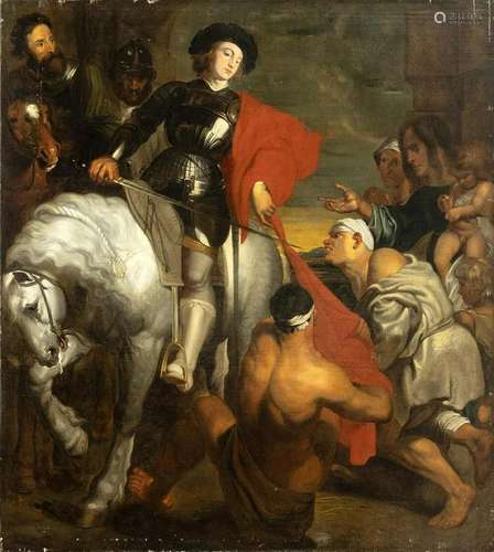 FLEMISH PAINTER, 18th CENTURY: St. Martin of Tours