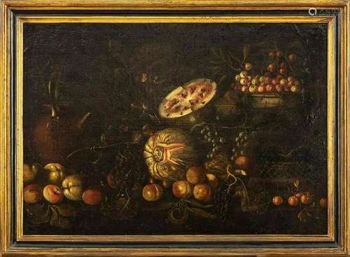 EMILIAN SCHOOL, FIRST HALF OF 18th CENTURY: Still life