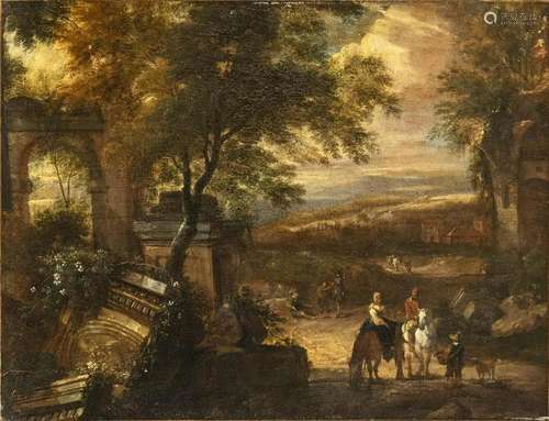 PAINTER ACTIVE IN ROME, SECOND HALF OF 17th CENTURY: