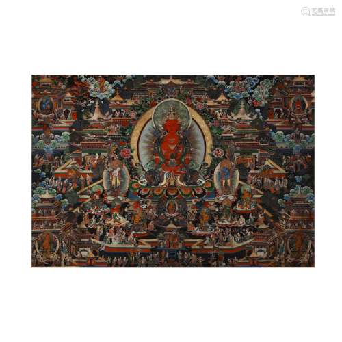 Ancient Chinese Thangka