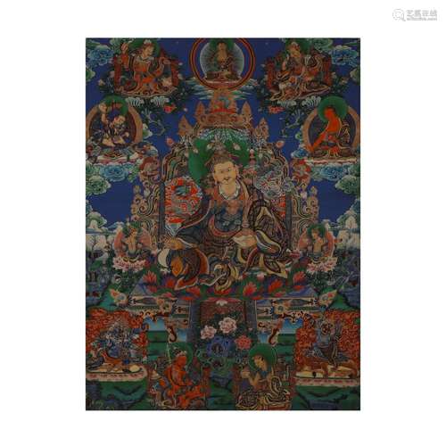 Ancient Chinese Thangka