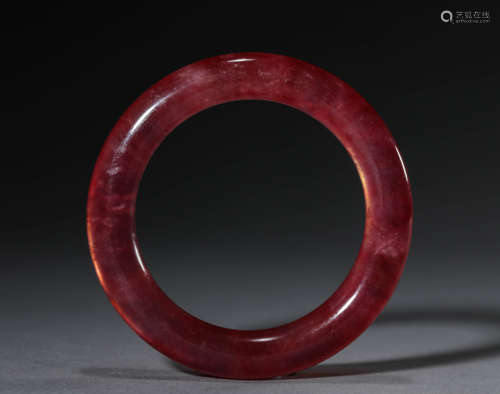 Red jade bracelet