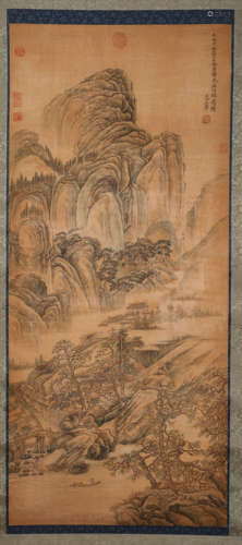 Wang Hui, ancient Chinese landscape painting