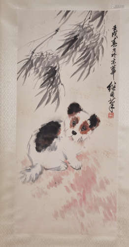 Liu Jimu, dog