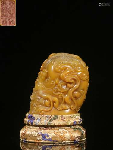 Exquisite Shoushan Tianhuang Stone Seal