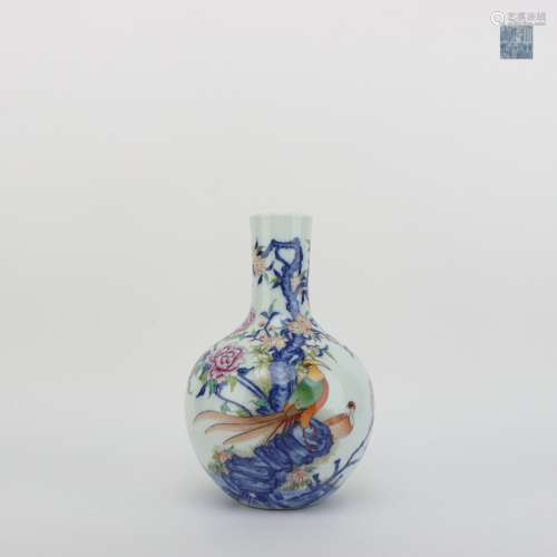 Chinese Doucai Globular Vase