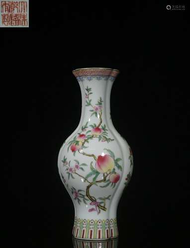 Chinese Famille Rose Vase