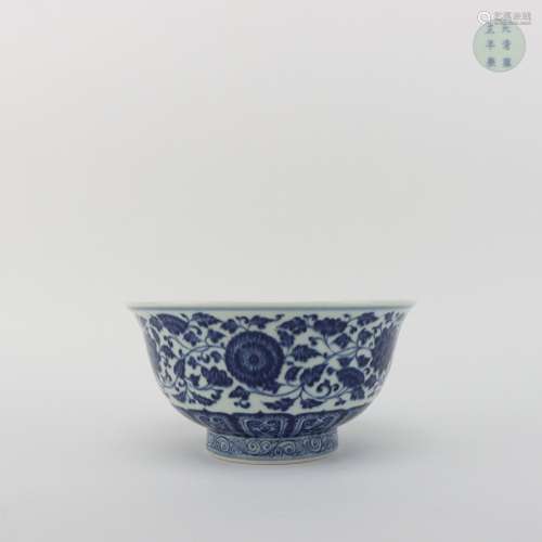 Blue-and-white Big Bowl