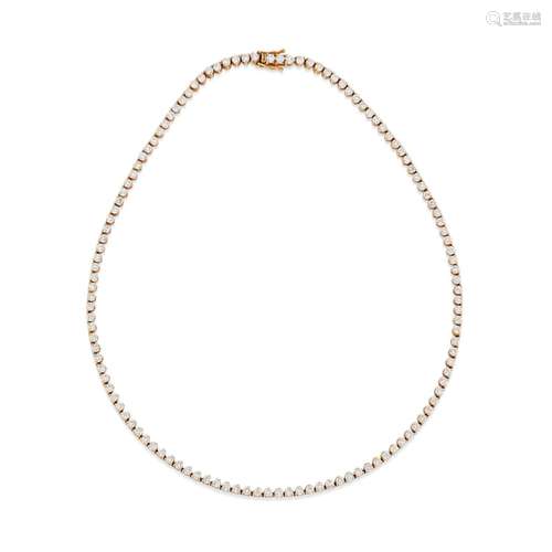 Recarlo - A 18K yellow gold and diamond necklace, Recarlo