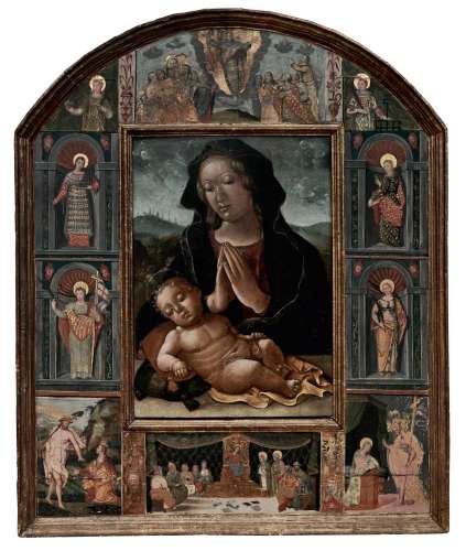 Liberale da Verona, Maria mit dem schlafenden Jesusknaben