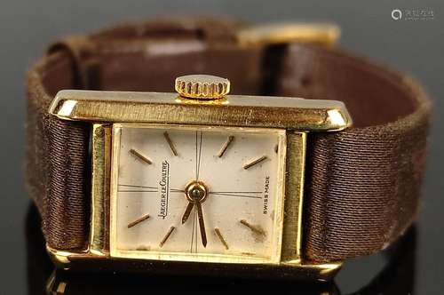 Wristwatch, Jaeger LeCoultre, rectangular dial wit…