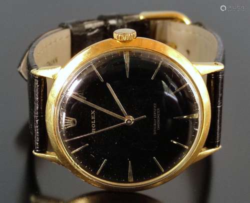 Wristwatch, Rolex, 1940s, round dial with gold ind…