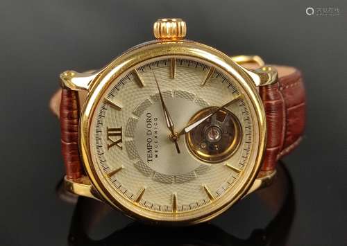 Wristwatch, Tempo d'oro, Meccanico Open Heart, aut…