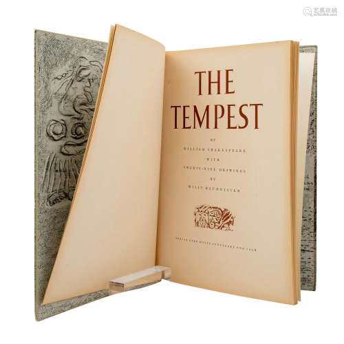 SHAKESPEARE, WILLIAM, The Tempest, with twenty-nine drawings...