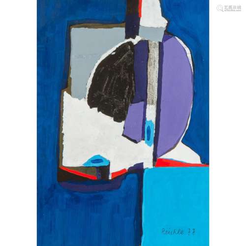 REICHLE, PAUL (1900-1981), "Komposition mit Blautönen&q...