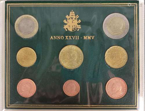 Vatican KMS 2005, pontificate of John Paul II, 8 c…