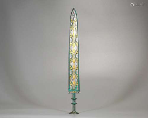 A Gold and Silver Inlaid Sword Han Dyn.