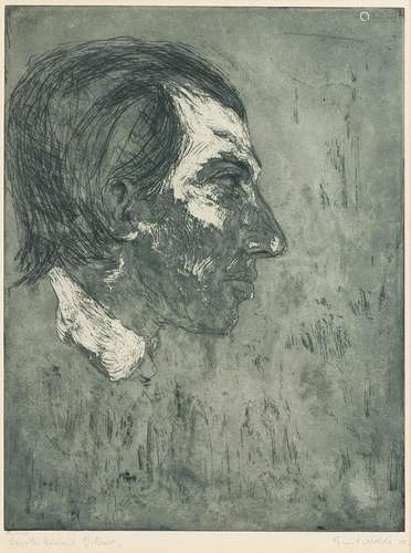 Emil Nolde (Nolde 1867 - Seebüll 1956). Hugo del Caril.