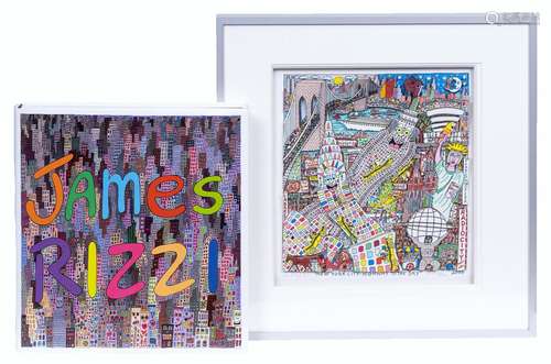 James Rizzi (New York 1950 - New York 2011). Highway to the ...