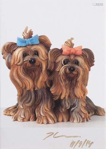 Jeff Koons (York/Pennsylvania 1955). Yorkshire Terriers.