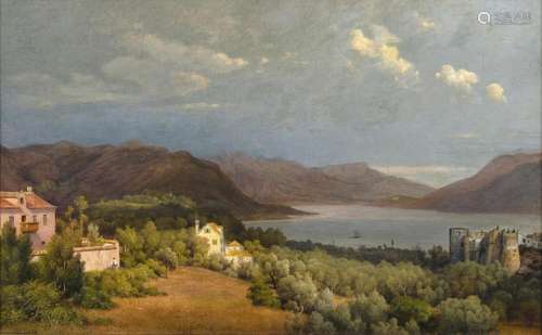 Louis Gurlitt (Altona 1812 - Naundorf 1897). In North Italy.