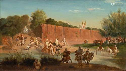 A. Milet active 2nd half 19th cent. A French Expedition in A...