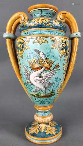 Vase with handles, Ulysse Bruneau Ballon - Blois, …