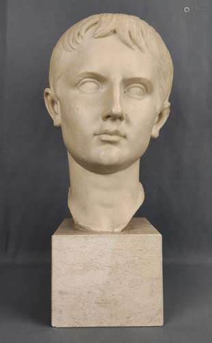 Bust "Young Augustus", adopted son of Julius Caesa...