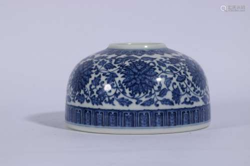 Blue And White Porcelain Vessel ,China