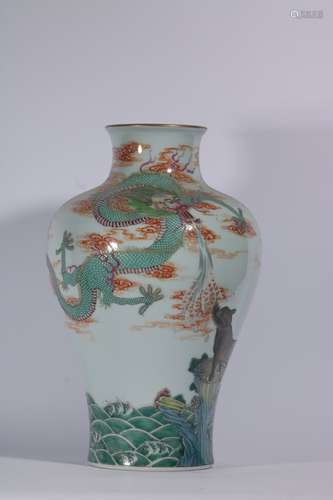 Famille Rose Porcelain Bottle ,China