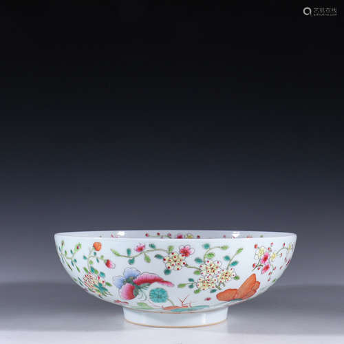 Famille Rose Porcelain Bowl ,China