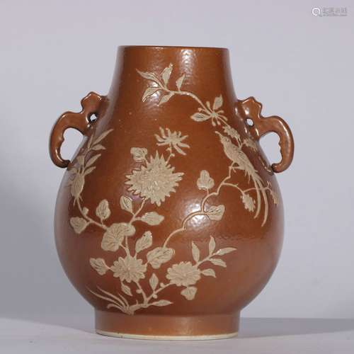 Glazed Porcelaind Porcelain Jar ,China