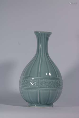 Green Glazed Porcelain Bottle ,China