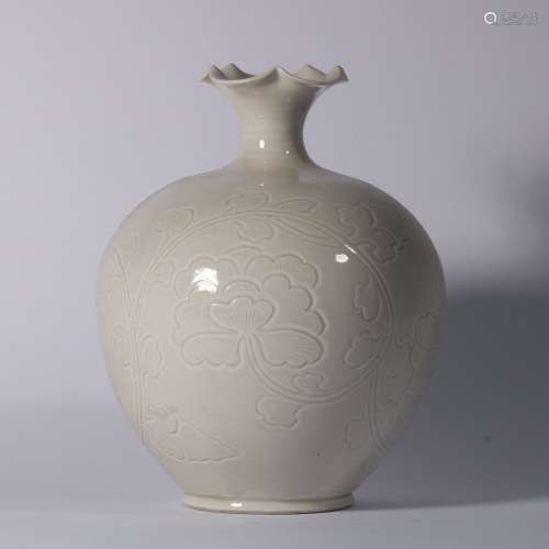 Ding Kiln Porcelain Bottle ,China