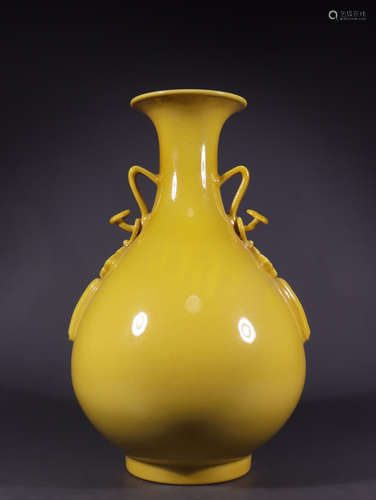 Glazed Ruyi Porcelain Bottle ,China