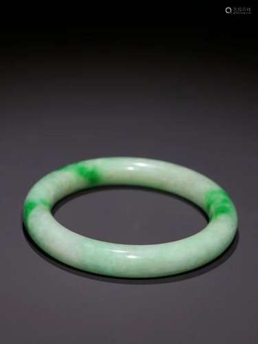 Old Hard Jade Bracelet ,China