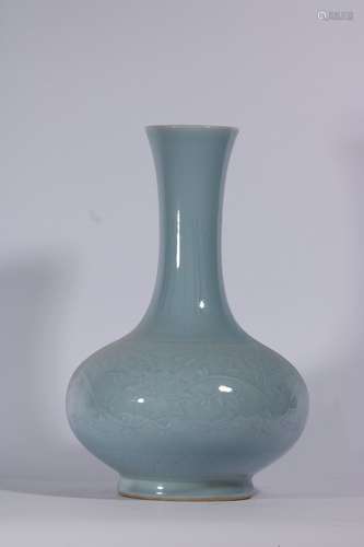 Green Glazed Porcelain Bottle ,China