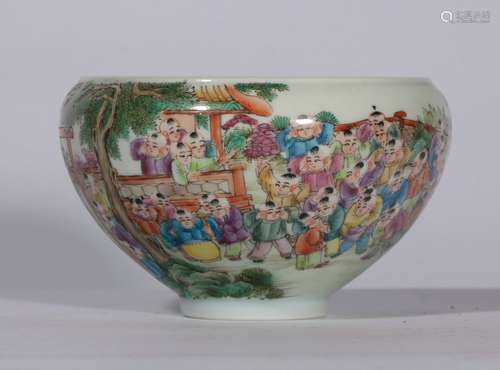 Verte Rose Porcelain Bowl ,China