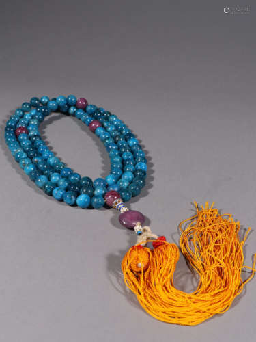 Sapphire 108 Beads String ,China