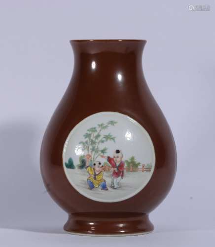 Glazed Porcelain Vessel ,China