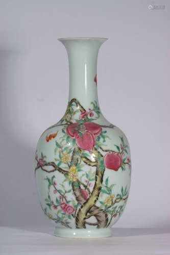Famille Rose Porcelain Vase ,China