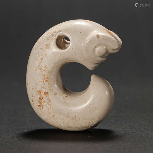 CHIKUPAI JADE PIG DRAGON, HONGSHAN CULTURE, CHINA