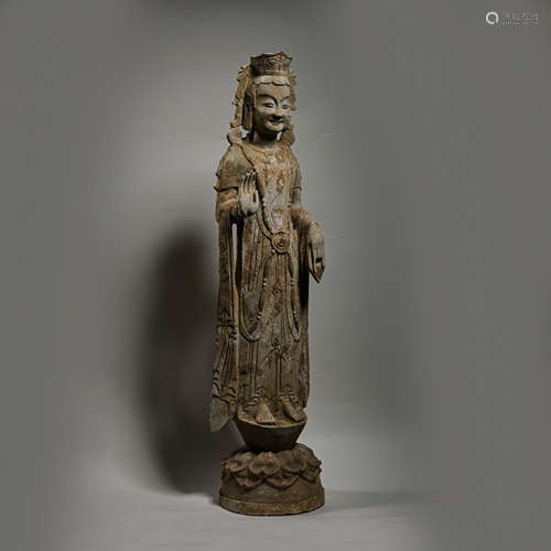 QINGSHI BUDDHA STATUE, NORTHERN WEI DYNASTY, CHINA