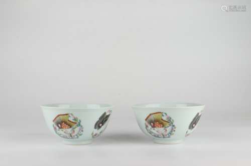 Famille Rose Bowl with Floral Design, Yongzheng Reign, Qing