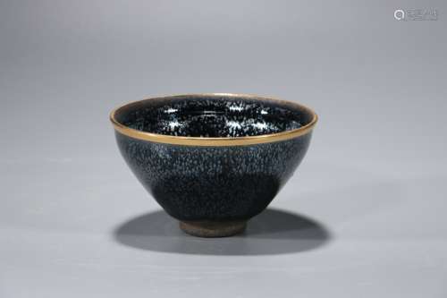 Zhan (Cup) with Oil Dropping Patterns, Jian Ware