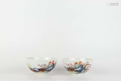 Famille-rose Bowl, Yongzheng Reign Period, Qing Dynasty