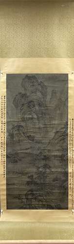 Landscape, Silk Hanging Scroll, Guo Xi